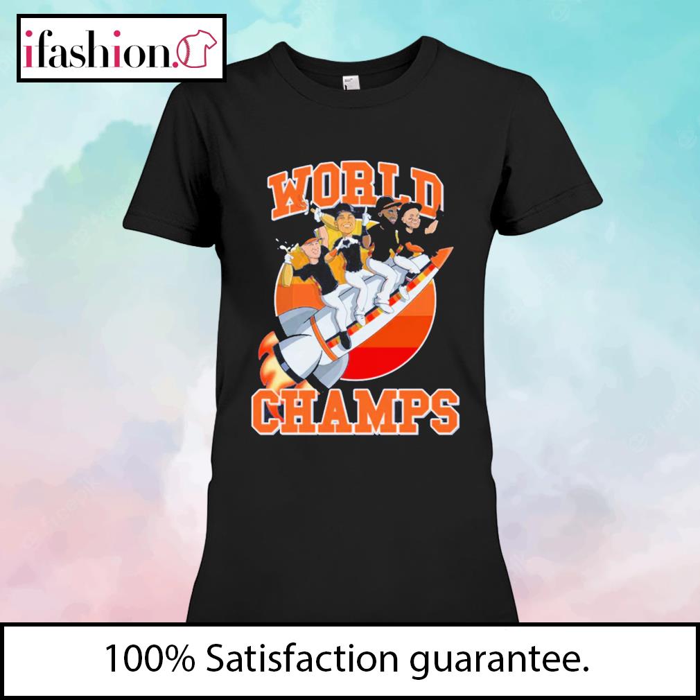 Houston Astros Astronaut Baseball World Champions Shirt - Teespix