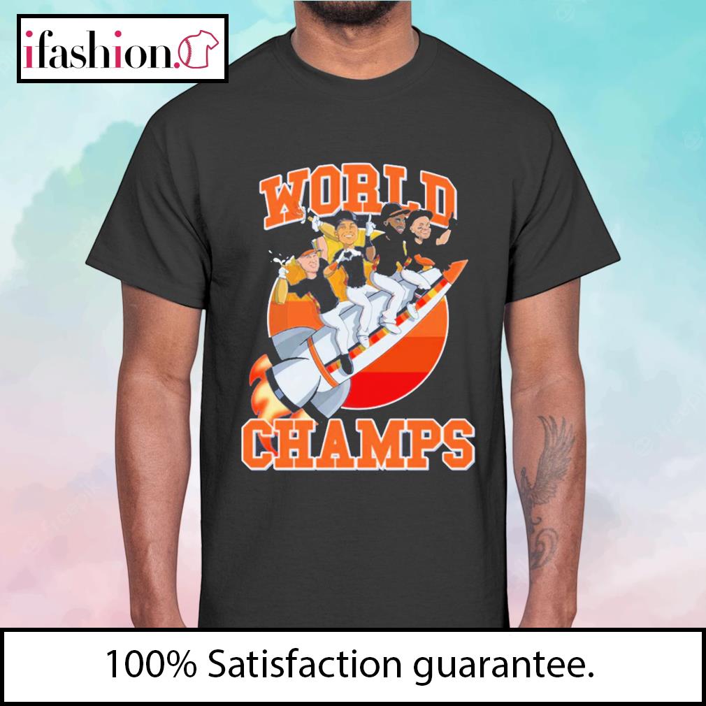 Houston Astros Astronaut Baseball World Champions Shirt - Teespix