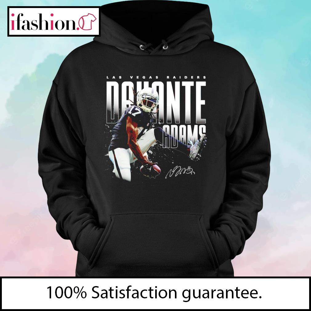 Davante Adams Las Vegas Raiders signature shirt, hoodie, sweater, long  sleeve and tank top