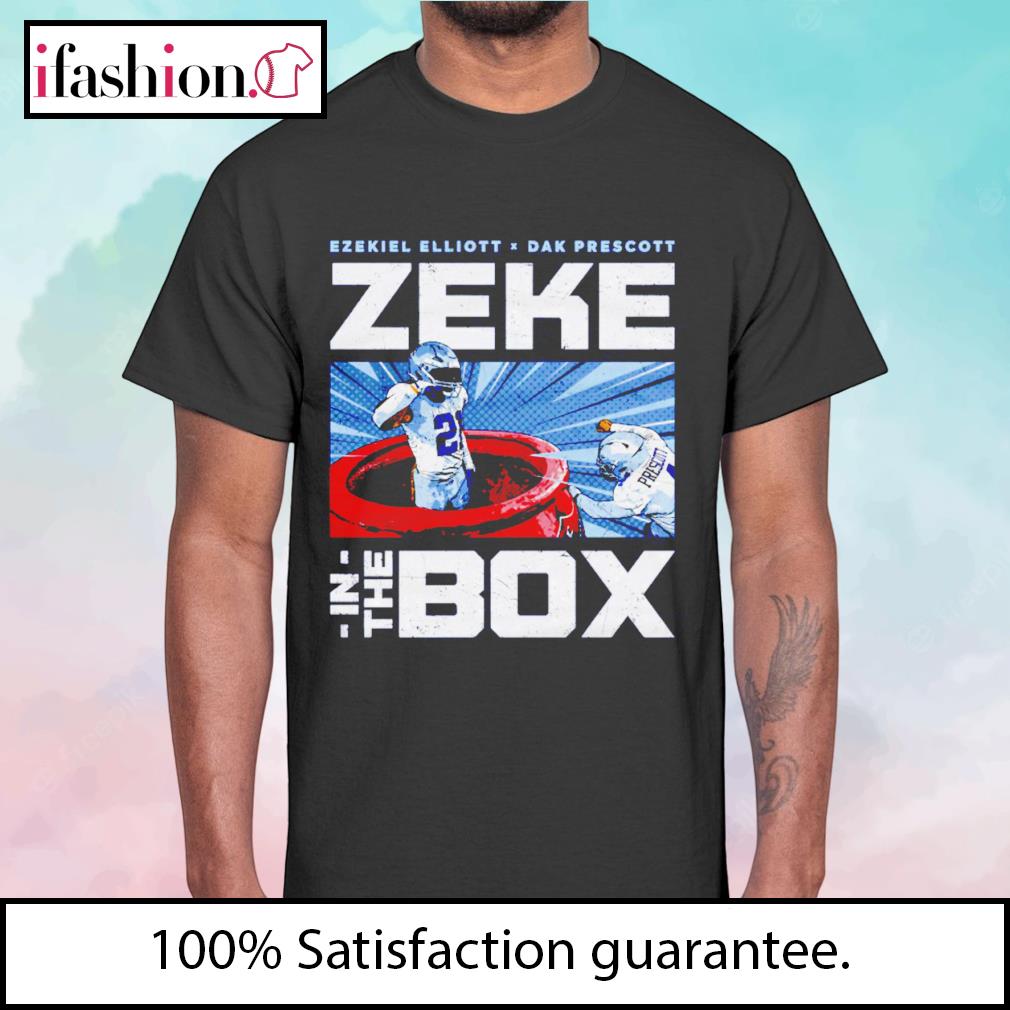 Ezekiel Elliott And Dak Prescott Zeke In The Box Shirt t-shirt by