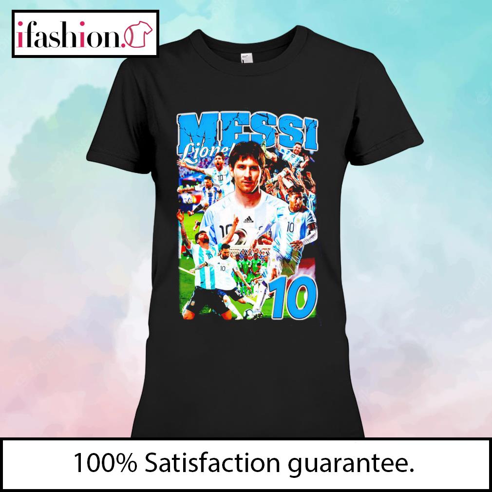 Lionel Messi Evolution 2022 World Cup Argentina Shirt - Trends Bedding