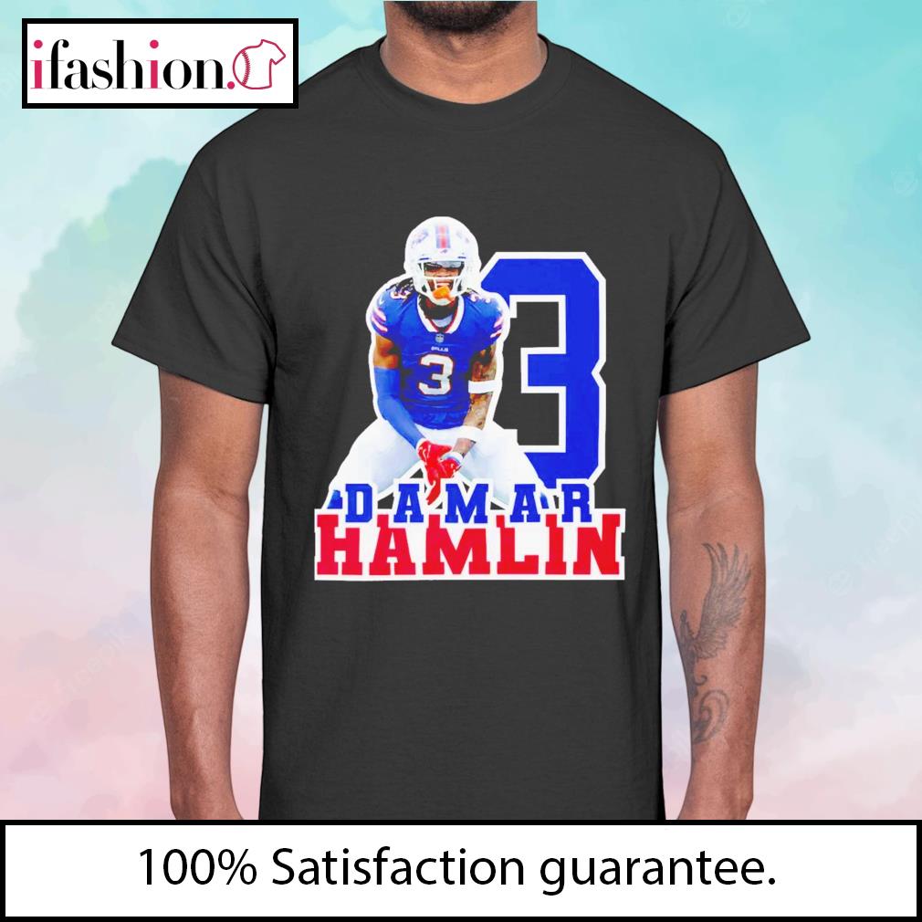 Love For 3 Damar Hamlin Shirt - Trendingnowe