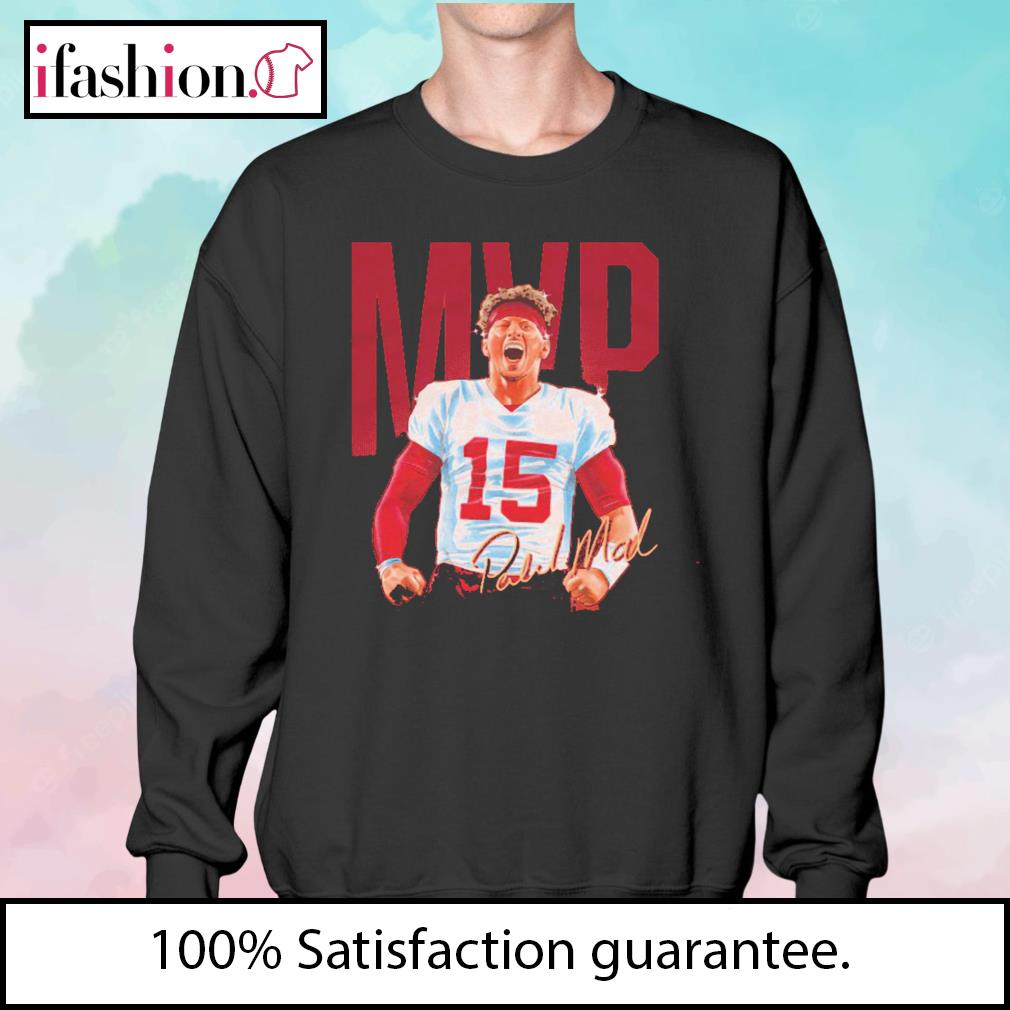 Kansas City Chiefs MVP 15 Patrick Mahomes II Signature T-Shirt -  Freedomdesign