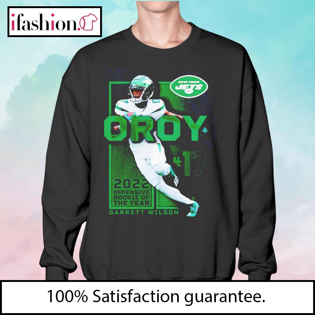 Garrett Wilson 17 New York Jets football player poster shirt, hoodie,  sweater, long sleeve and tank top