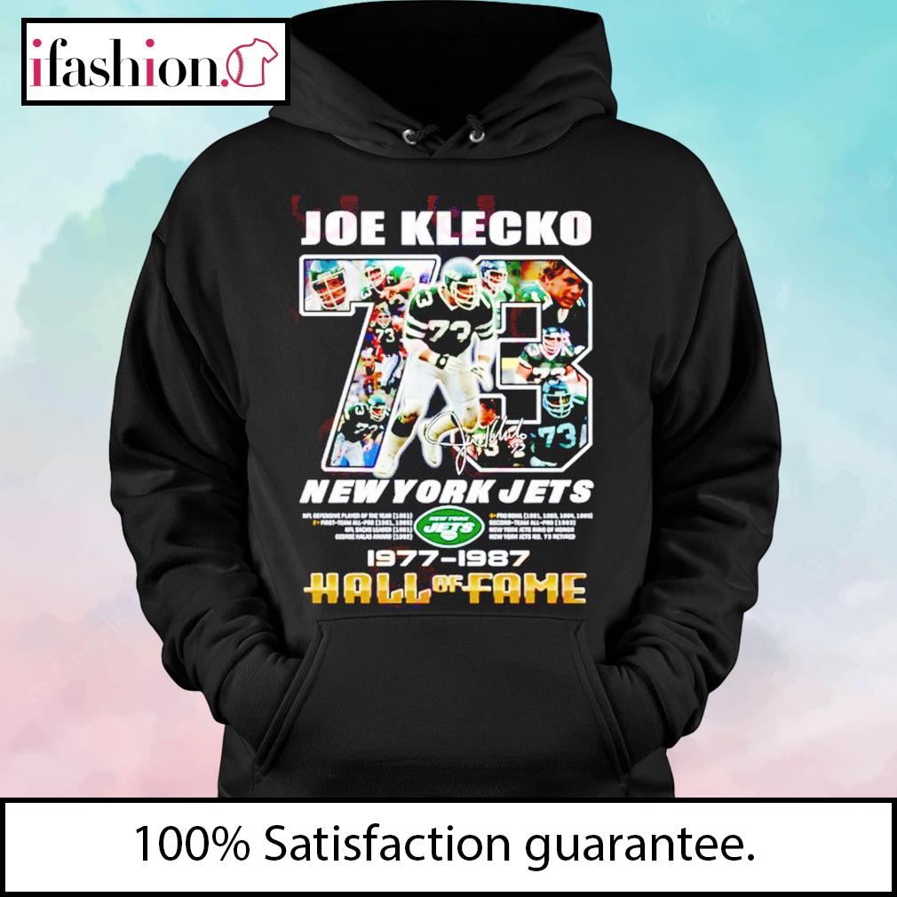 Design Joe Klecko New York Jets 1977 – 1987 Hall Of Fame T-Shirt