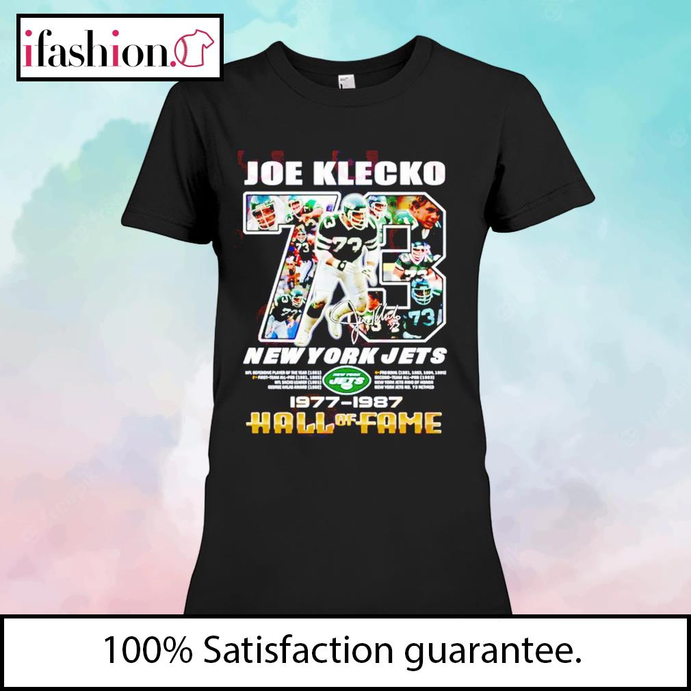 Design Joe Klecko New York Jets 1977 – 1987 Hall Of Fame T-Shirt