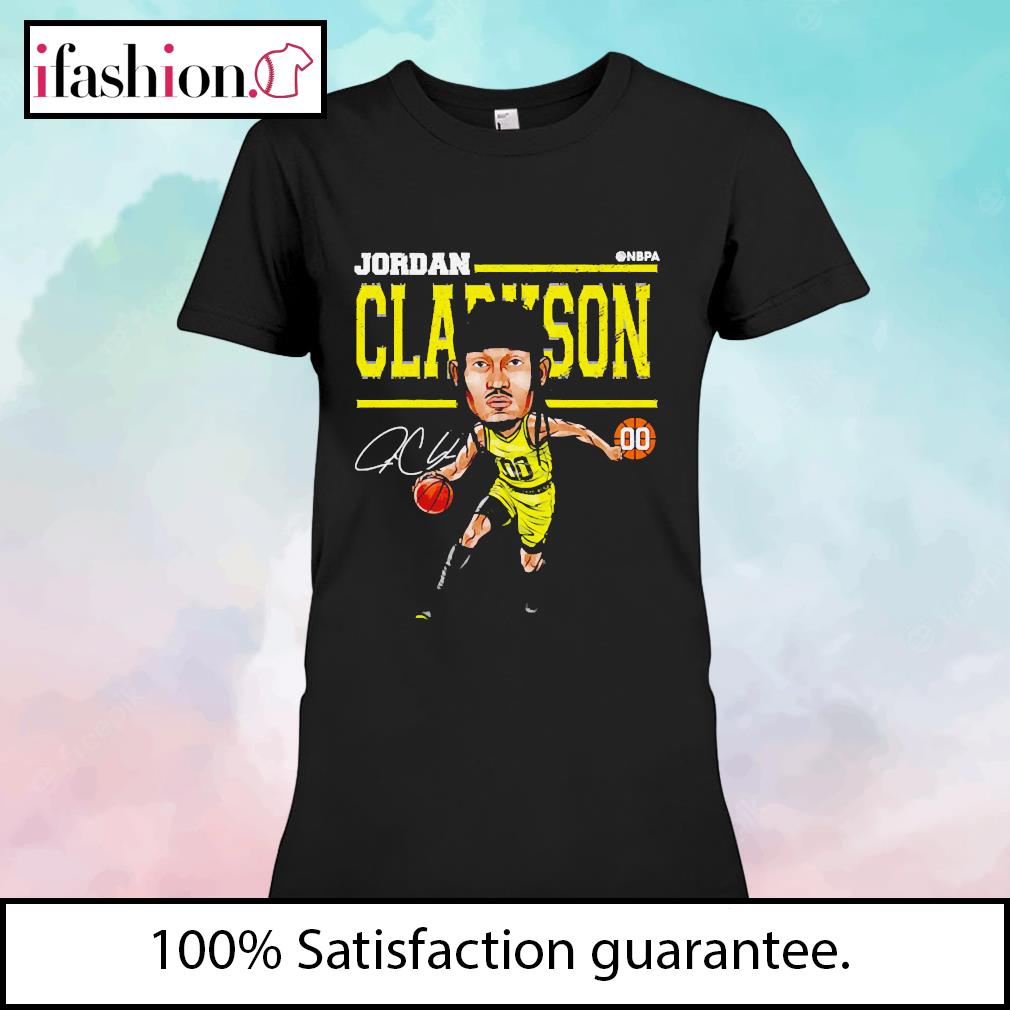 Jordan Clarkson Utah Cartoon signature shirt, hoodie, sweater, long sleeve  and tank top