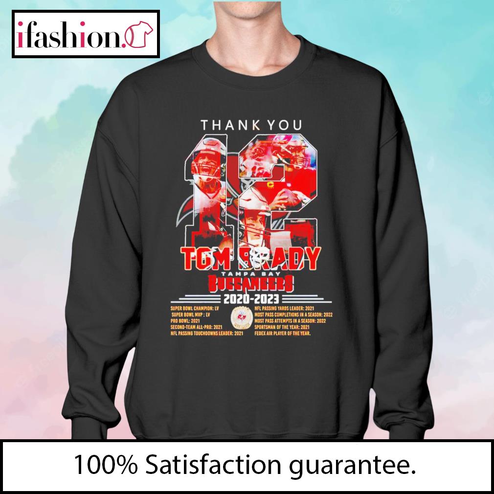 Official Thank You Tom, Tom Brady Tampa Bay Buccaneers 2023 shirt, hoodie,  sweater, long sleeve and tank top