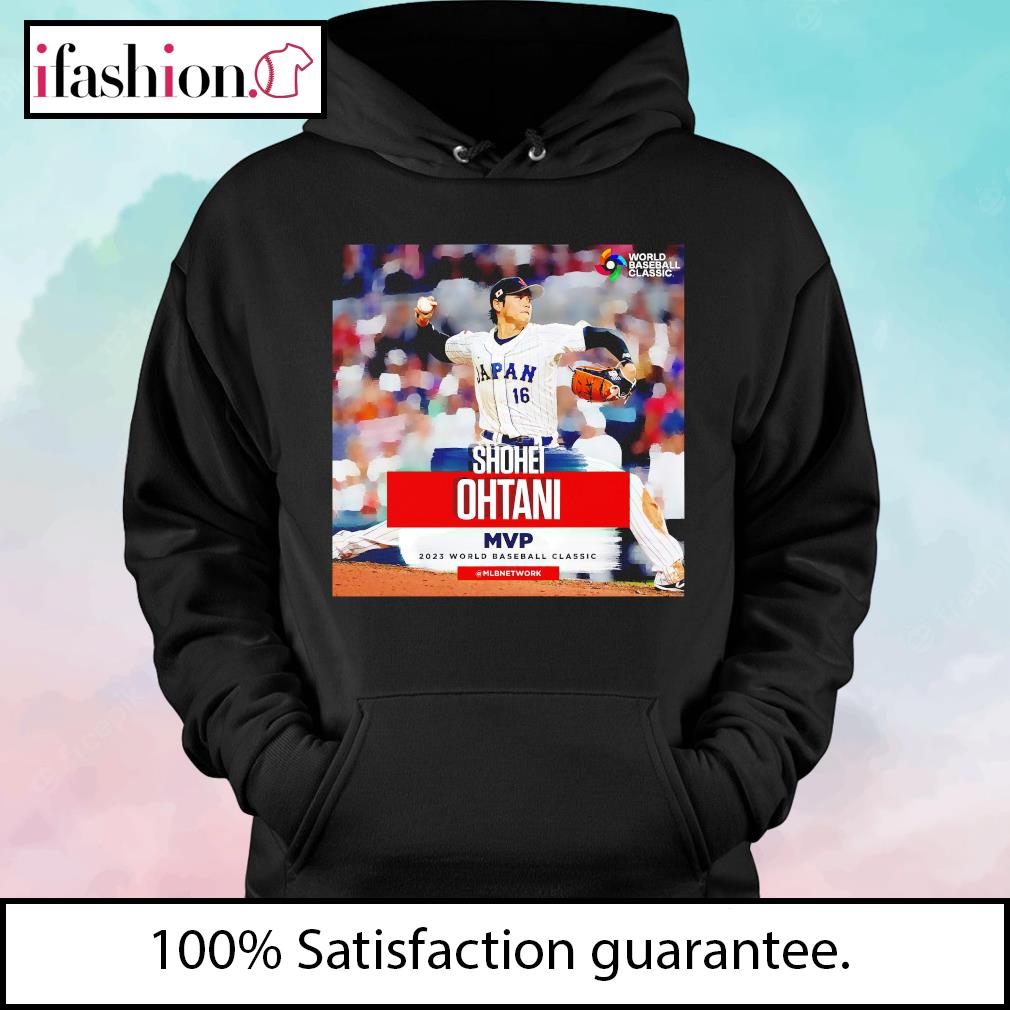 Official japan shoheI ohtanI mvp of the 2023 world baseball shirt, hoodie,  sweater, long sleeve and tank top