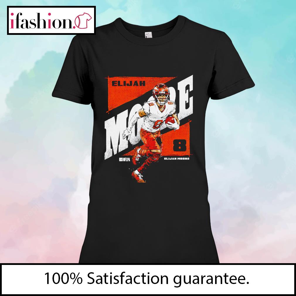 Elijah Moore Shirt, Cleveland Football Men's Cotton T-Shirt