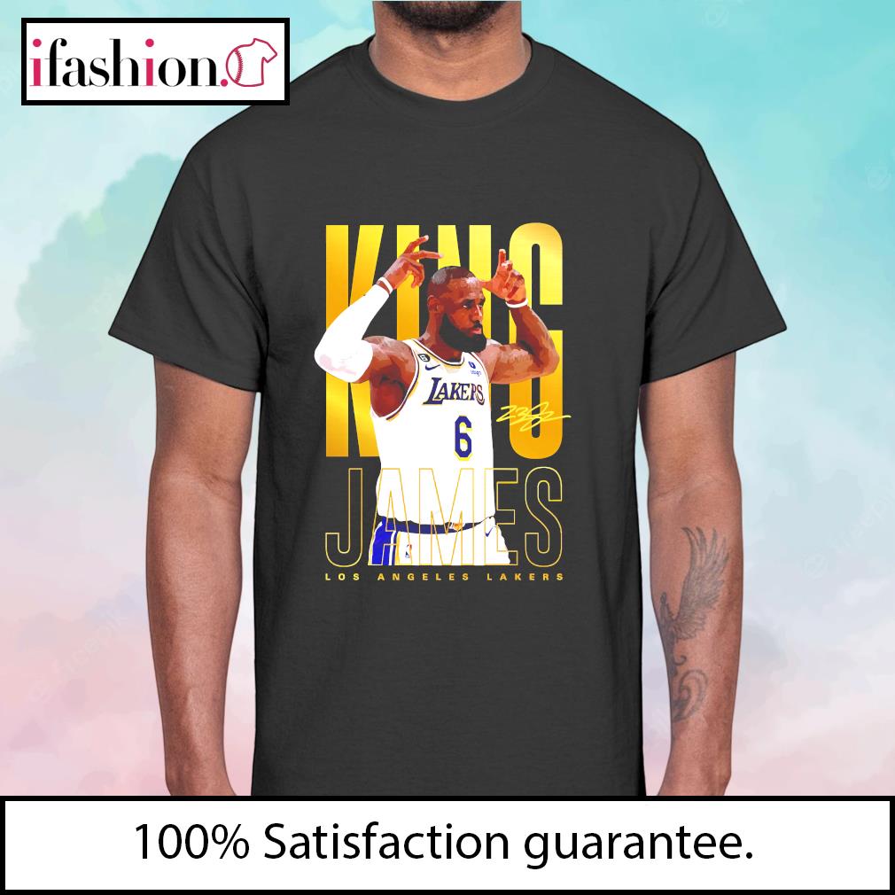 Lakers Lebron James Signature Jersey Shirt, hoodie, sweater, long sleeve  and tank top