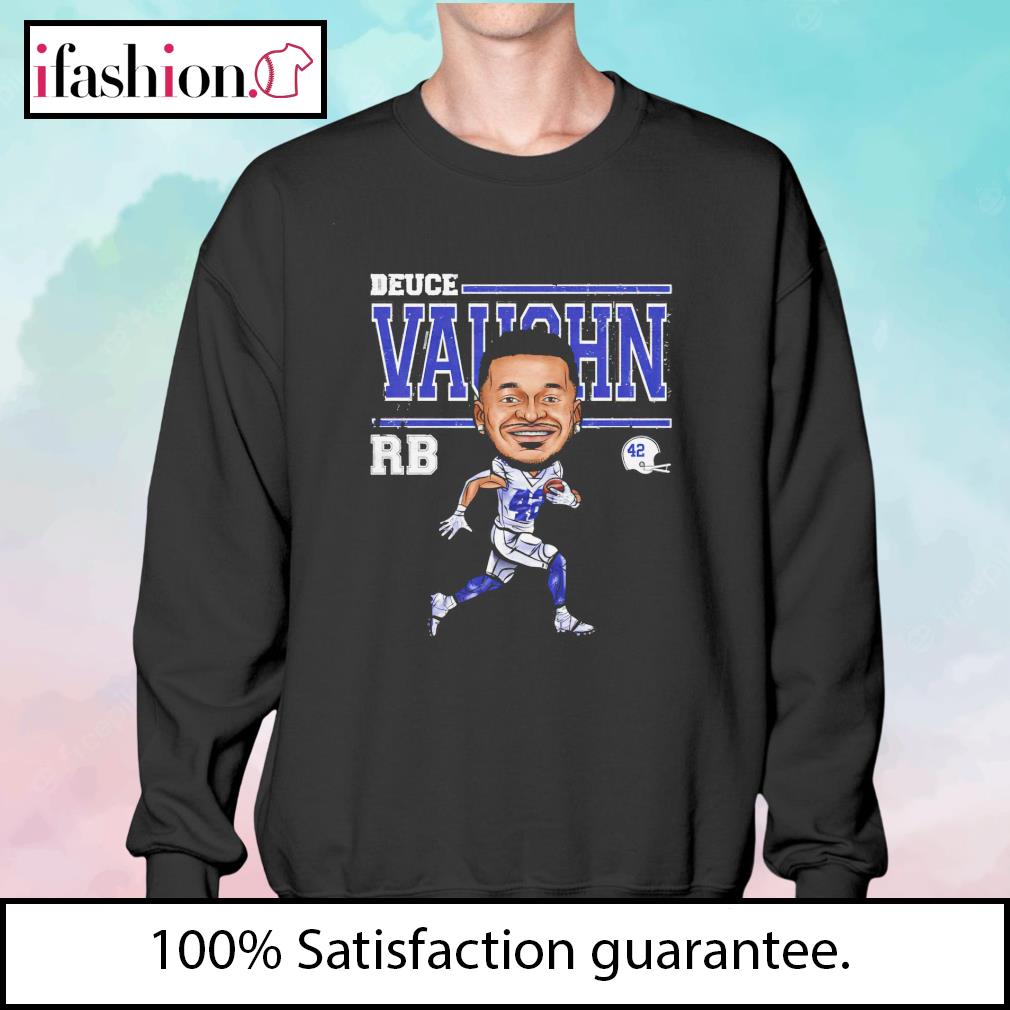 Deuce Vaughn Dallas Cartoon Football t-shirt by To-Tee Clothing