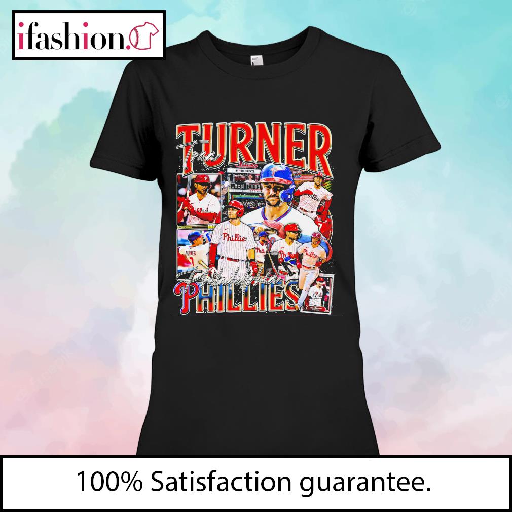 Trea Turner Swinging Philadelphia Phillies Signature shirt - Teespix - Store  Fashion LLC in 2023