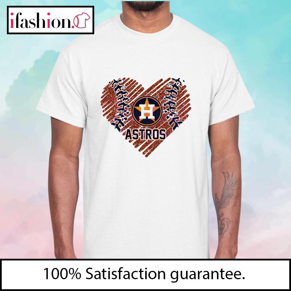 This Girl Loves Her Houston Astros Heart Diamond Shirt Sweatshirt