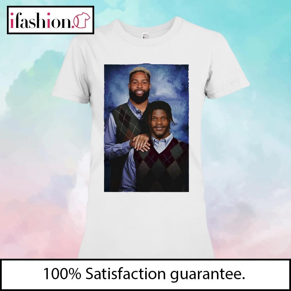 Lamar Jackson OBJ Odell Beckham Jr Step Brothers Shirt, Hoodie, Women Tee,  Sweatshirt - Lelemoon