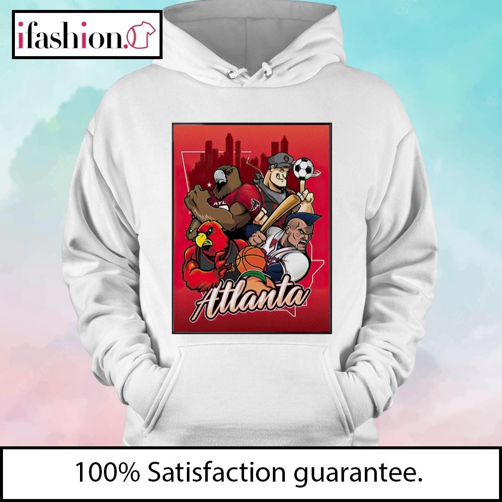 Atlanta sport teams Atlanta Falcons and Atlanta Braves signatures shirt,  hoodie, sweater, long sleeve and tank top