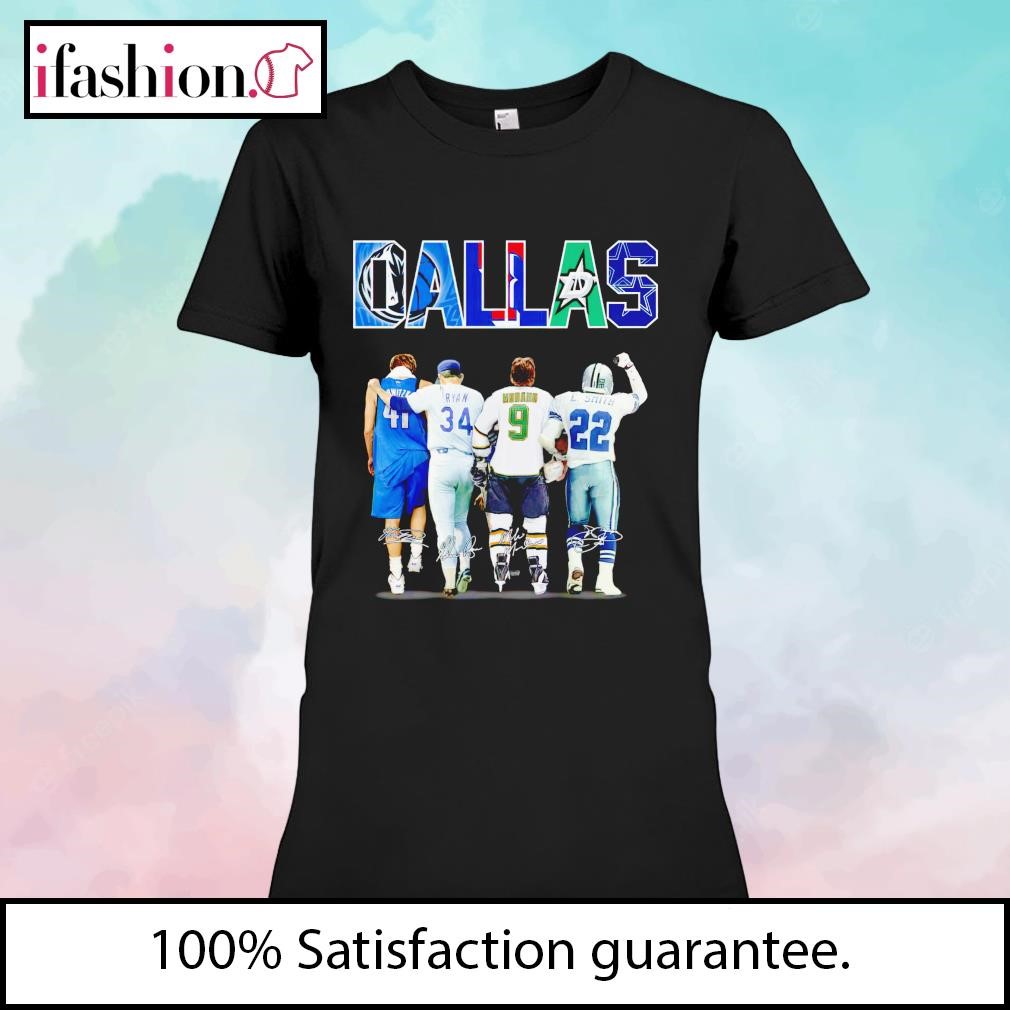 Dallas Cowboys Stars Mavericks Texas Rangers Legend Team shirt