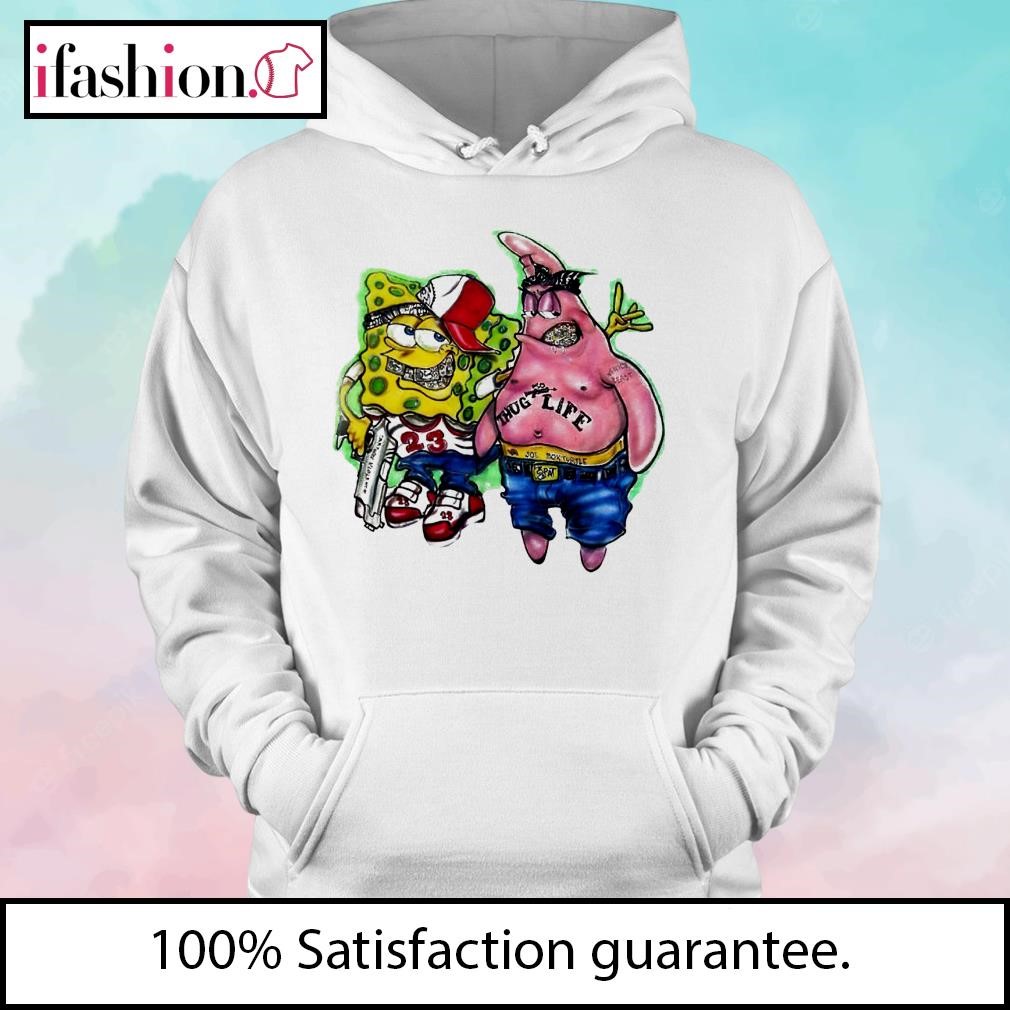 Funny Spongebob Gangster Shirt - 90scloth