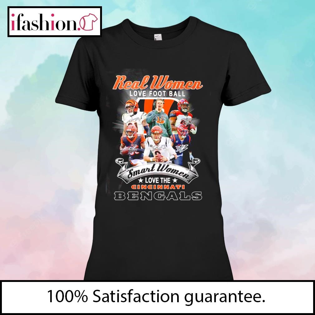 Real women love football smart women love the Cincinnati Bengals 2023 shirt,  hoodie, sweater, long sleeve and tank top