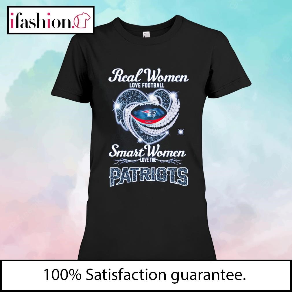 Real women love football smart women love the New England Patriots 2023  logo shirt, hoodie, sweater, long sleeve and tank top