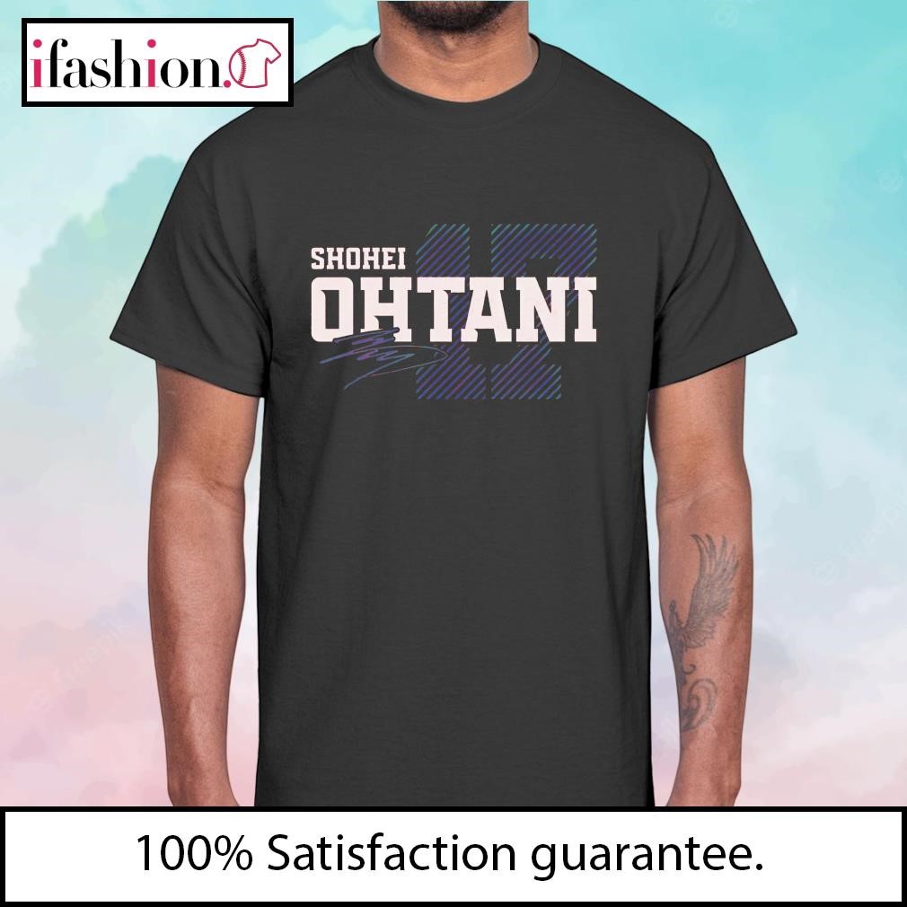 Shohei ohtani score w signature shirt, hoodie, sweater, long sleeve and  tank top