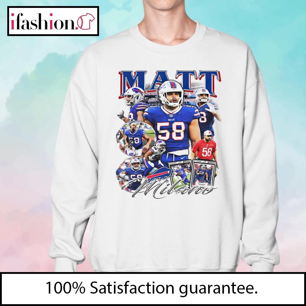 Matt Milano Buffalo Bills shirt, hoodie, sweater and long sleeve