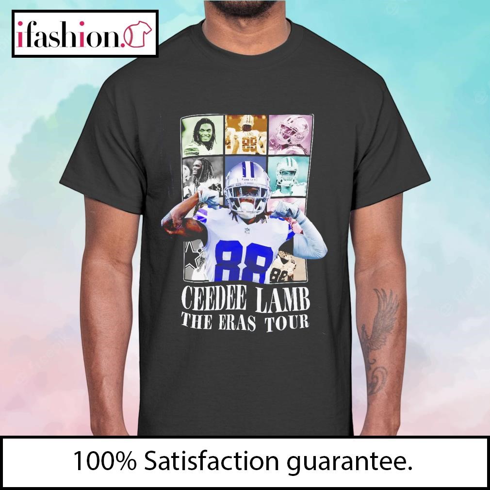 Ceedee Lamb The Eras Tour Tee, Ceedee Lamb Shirt, Unique Dallas Cowboys  Gifts - Bring Your Ideas, Thoughts And Imaginations Into Reality Today