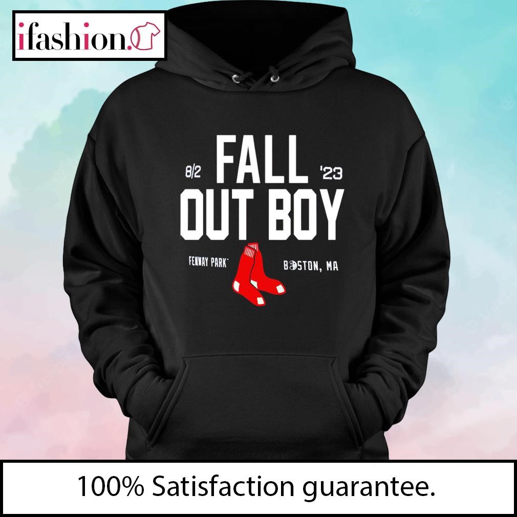 Official boston Red Sox Fall Out Boy Shirt, hoodie, sweater, long sleeve  and tank top