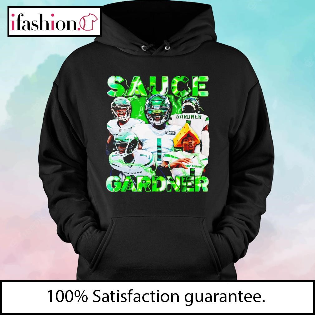 Sauce Gardner New York Jets player football poster shirt, hoodie, sweater,  long sleeve and tank top