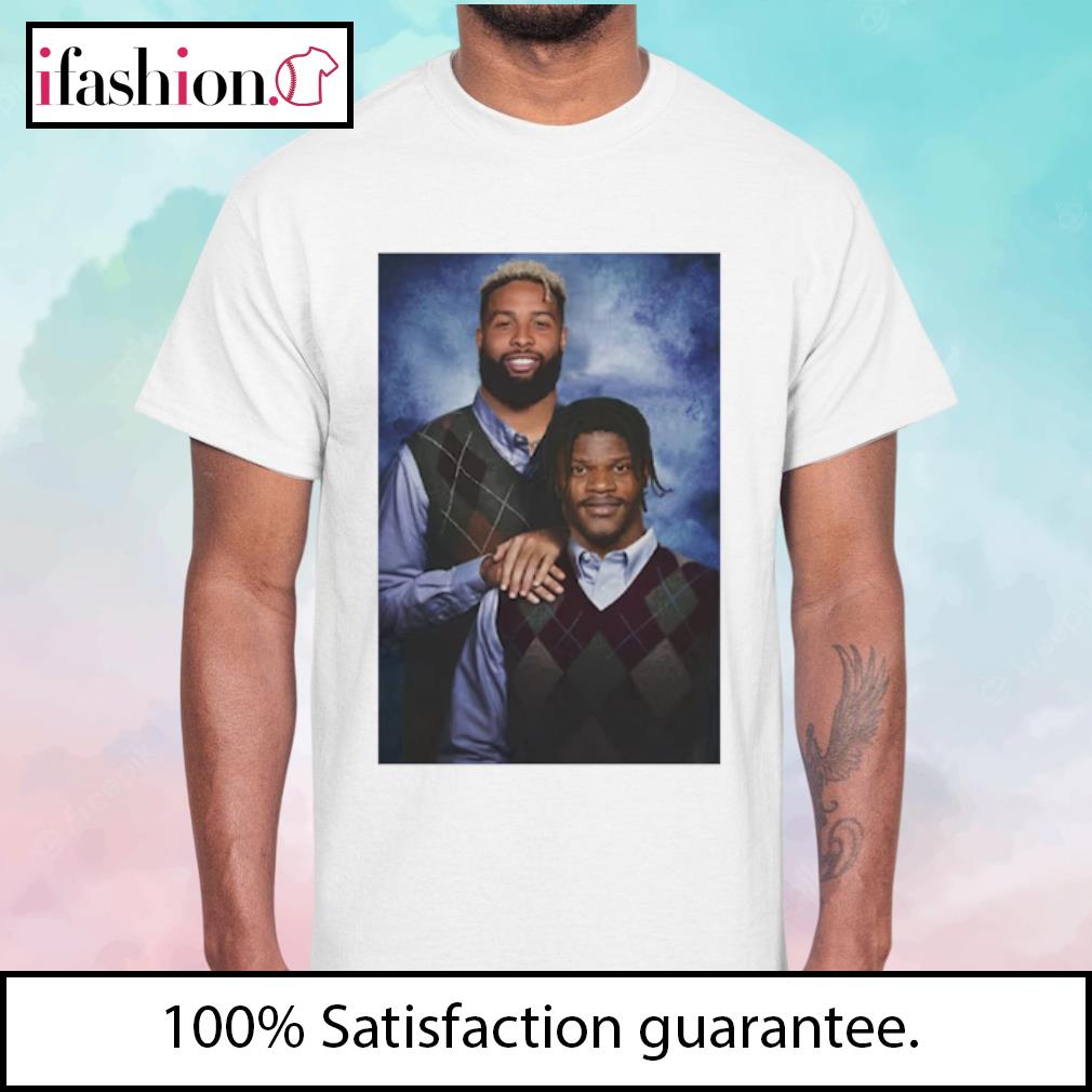 Step Brothers Lamar Jackson OBJ Odell Beckham Jr Baltimore Ravens football  shirt, hoodie, sweater, long sleeve and tank top