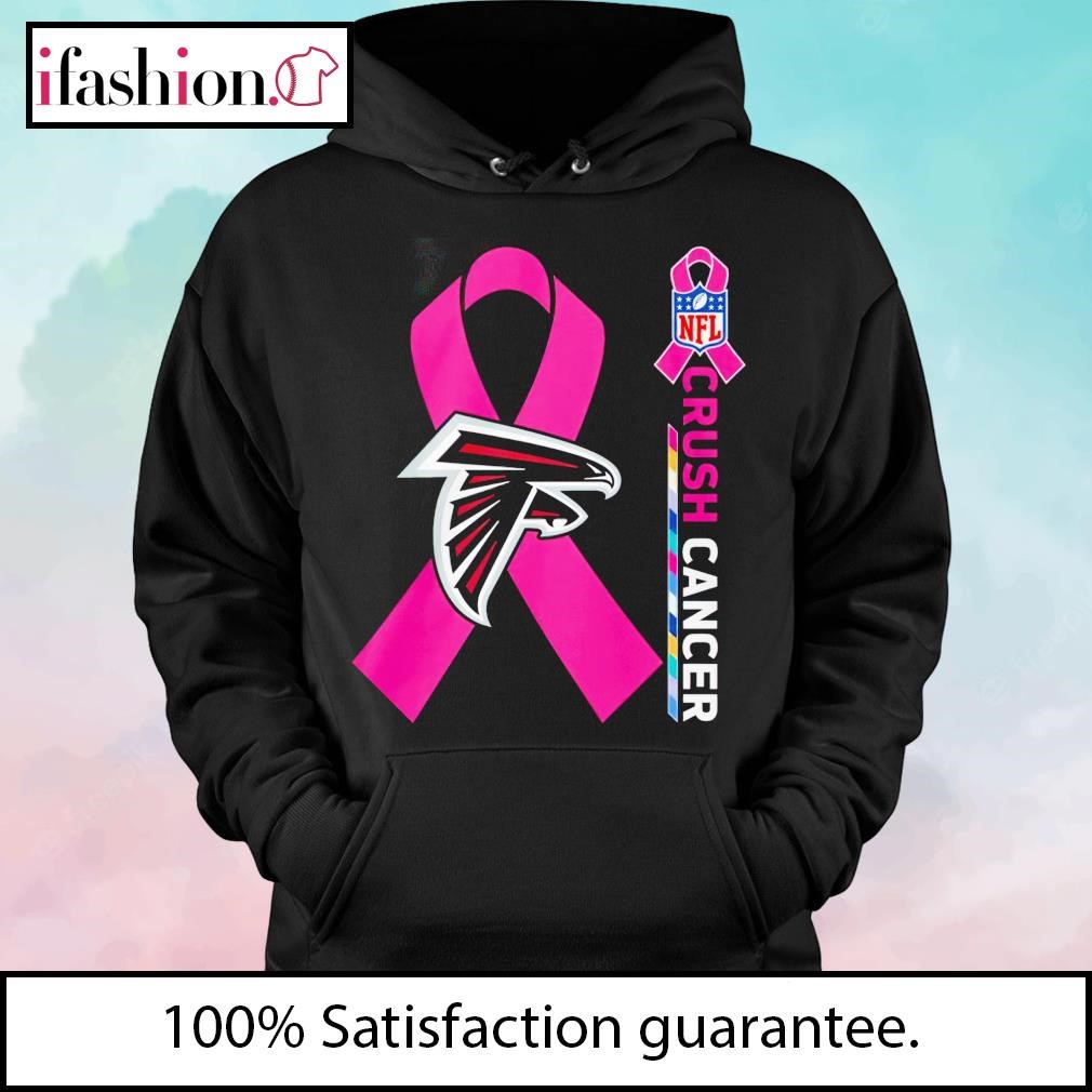 Crush Cancer Atlanta Falcons NFL Shirt Cancer Support Women Men