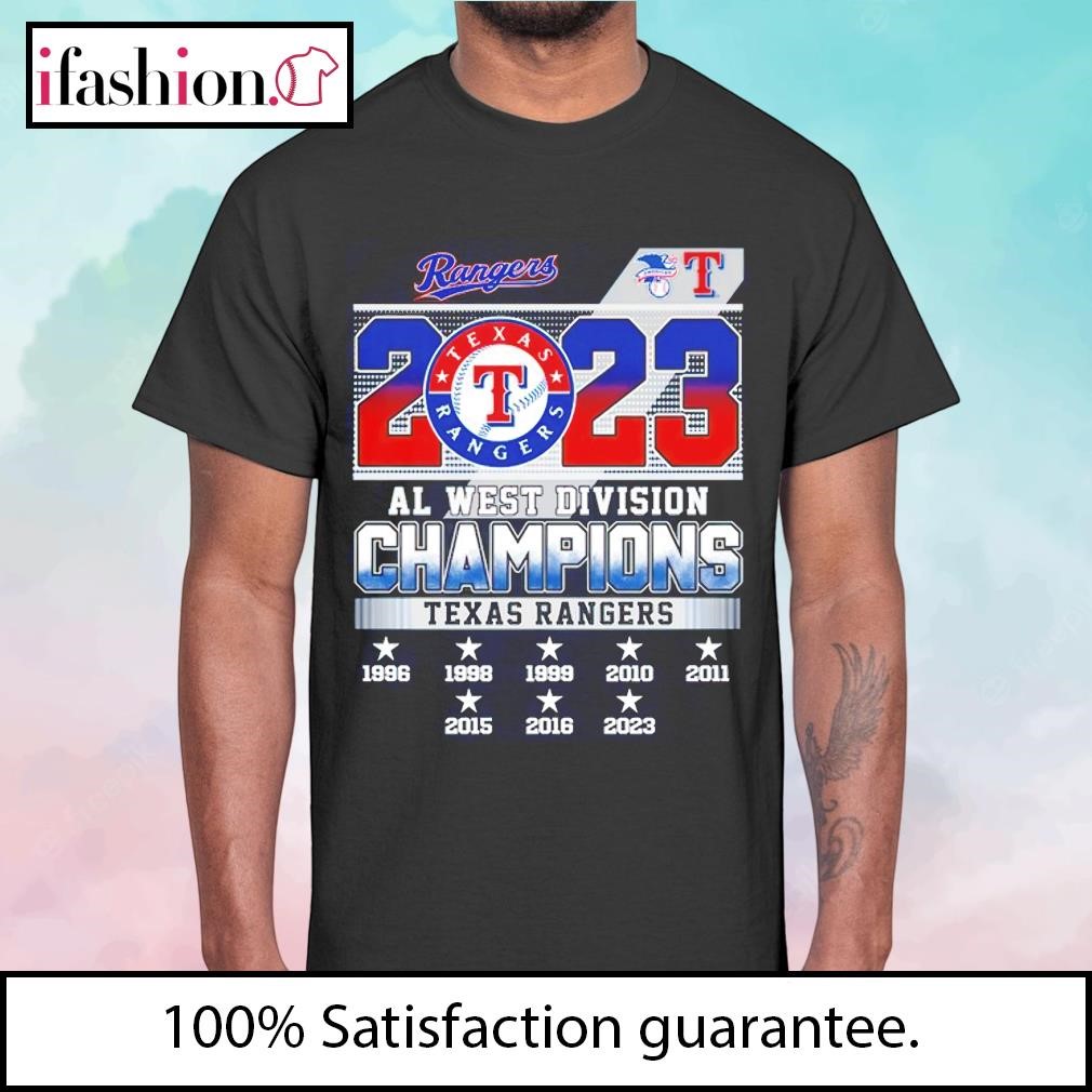 Texas Rangers Al West Champs 2023 T-Shirt, hoodie, sweater, long